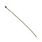 John Bead 24ga 18kt Gold Plated Jewelry Findings 35x0.7mm Ball Head Pins, 58pcs